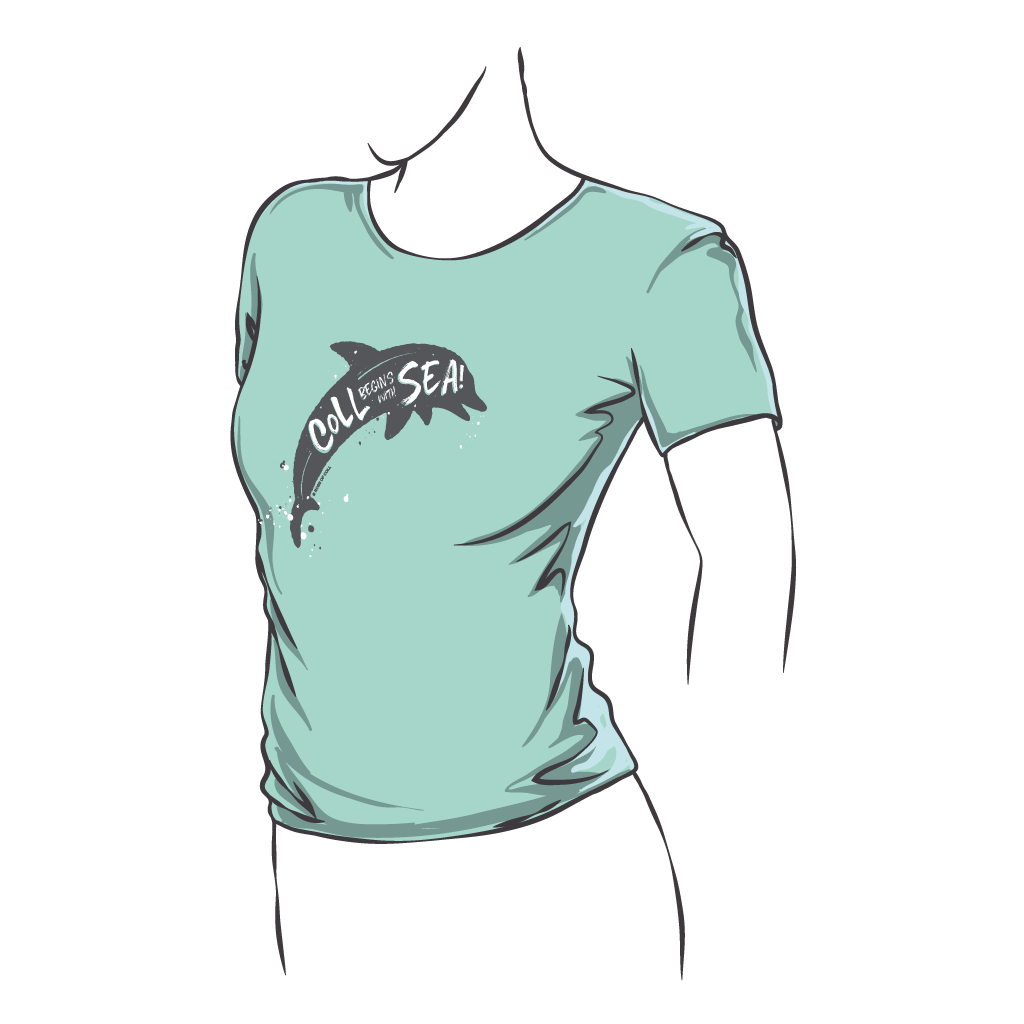 Dolphin Fitted Tee