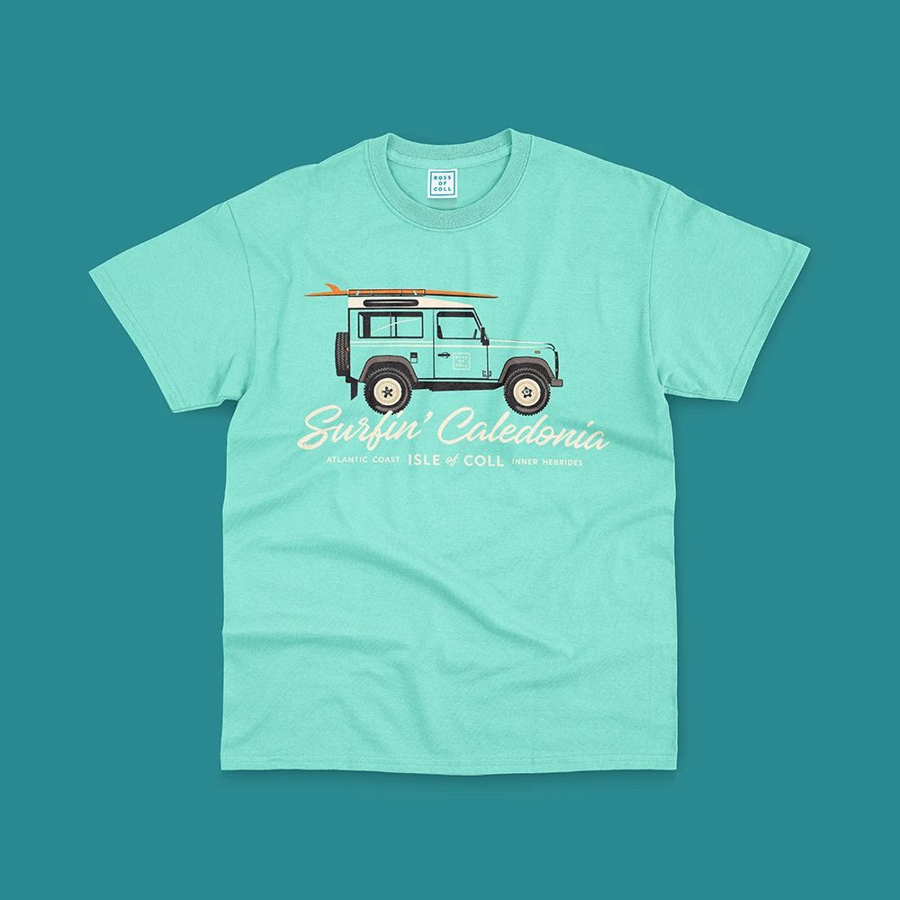 Organic Kids Surfing Caledonia T-Shirt - Image 6