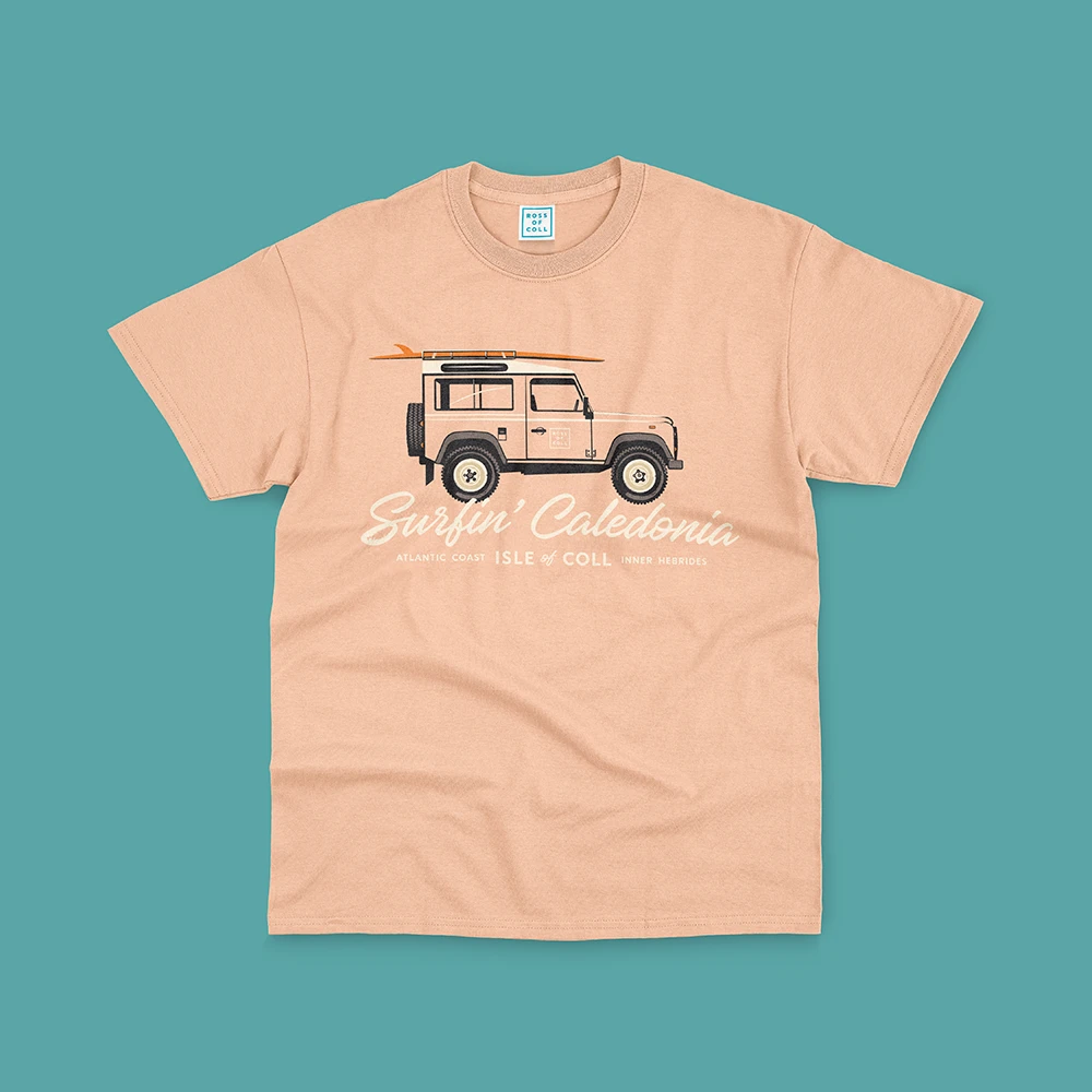 Organic Kids Surfing Caledonia T-Shirt - Image 4